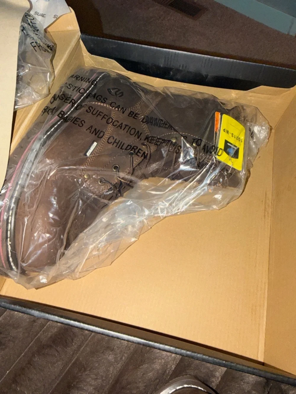 New Sureway Men's 8-inch Steel Toe Waterproof Logger Boots 1020‎